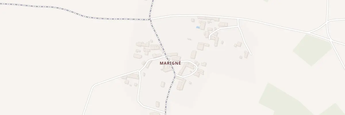 Plan du 54 Marigné à Saint-Pierre-d’Exideuil