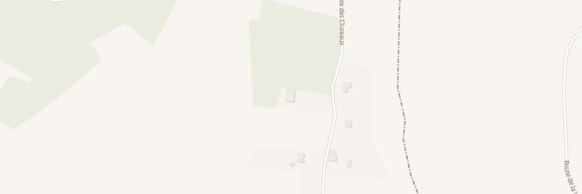 Plan du 418 Rte des Cluzeaux à Bourg-du-Bost