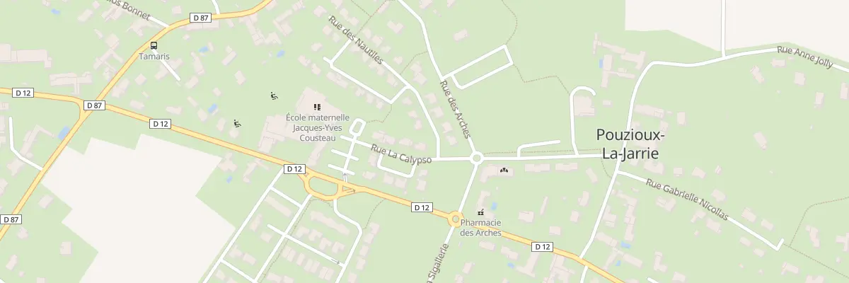 Plan du 2 Rue de la Calypso à Vouneuil-sous-Biard