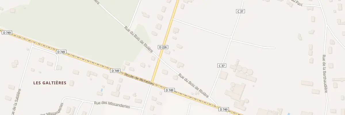 Plan du 6 Rue du Bois de Riviere à Rivière