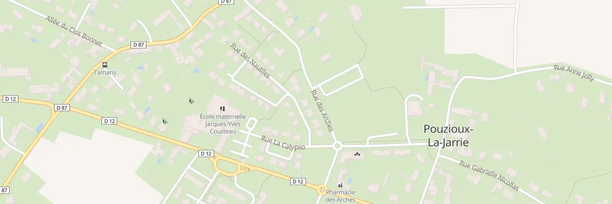 Plan du 8 Rue des Nautiles à Vouneuil-sous-Biard