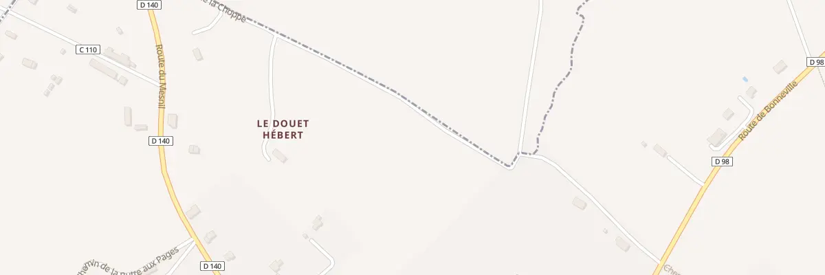 Plan du 5502 La Choppe à Blangy-le-Château