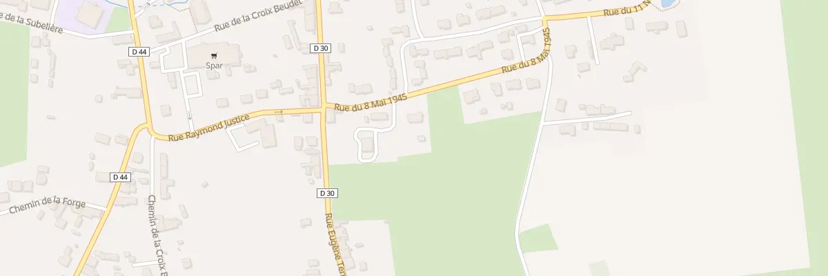 Plan du 6 Rue du 8 Mai 1945 à Mayet