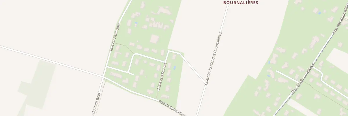Plan du 22 Rue des Bucherons à Vouneuil-sous-Biard