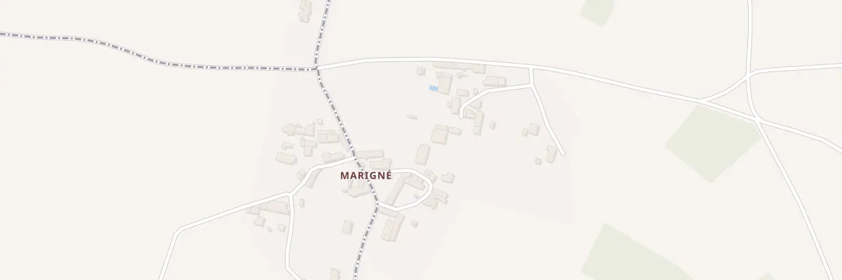 Plan du 50 Marigné à Savigné