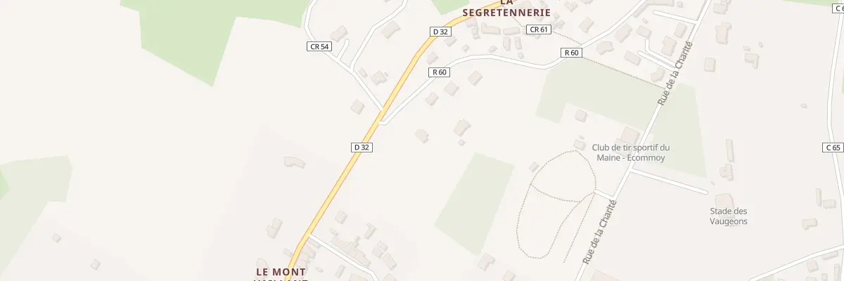 Plan du 2 Che de la Segretennerie à Arnage