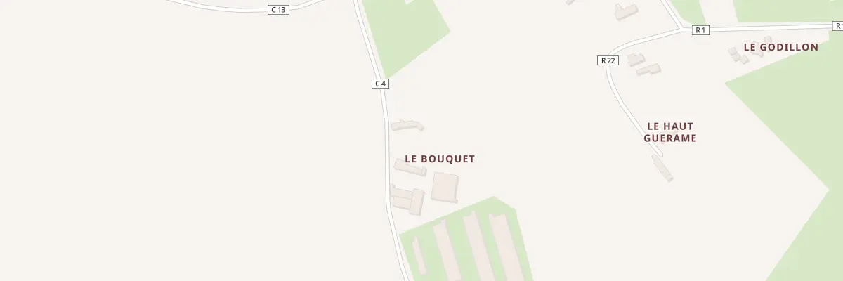 Plan du 5085 Le Bouquet à Courgains