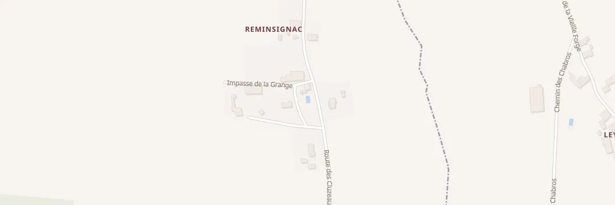 Plan du 39 Imp du Pigeonnier à Bourg-du-Bost