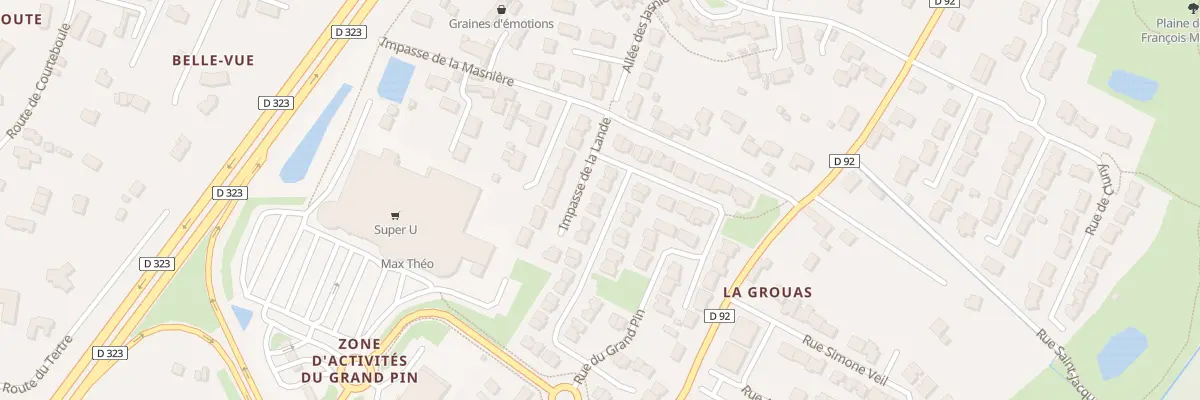 Plan du 31 Rue du Grand Pin à Changé