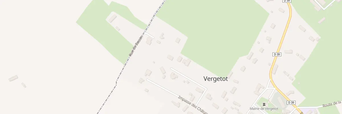 Plan du 17 Imp des Châtaigniers à Vergetot