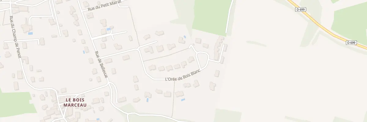 Plan du 19 Lot l’Orée de Bois Blanc à Mornac