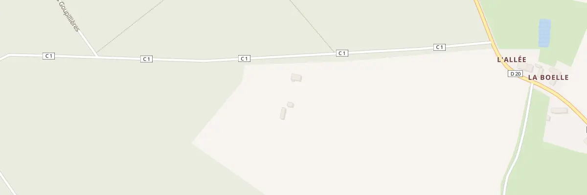 Plan du 5193 Les Daganeries à Courcebœufs