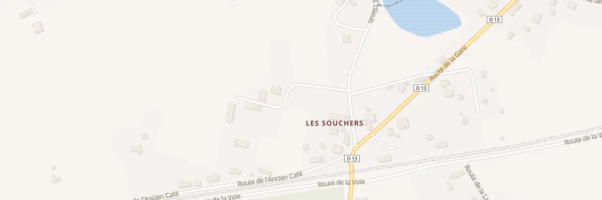 Plan du 83 Imp les Souchers à Beaupouyet