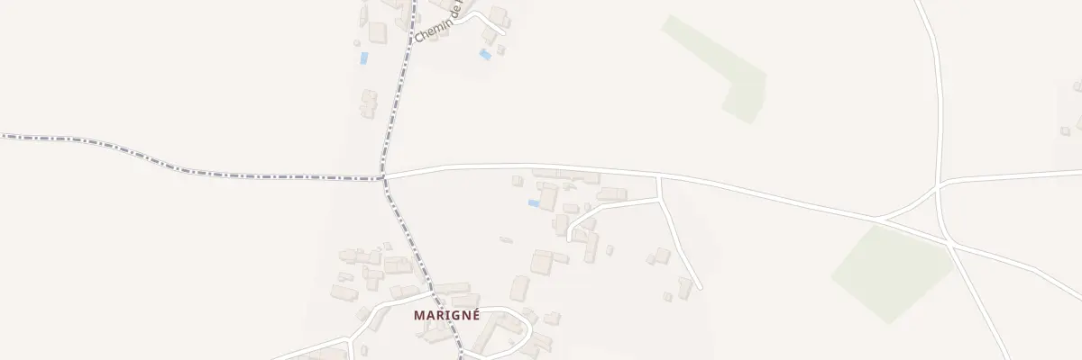 Plan du 25 Marigné à Savigné