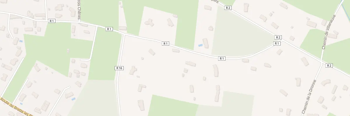 Plan du 5336 La Petite Lande à Ruaudin