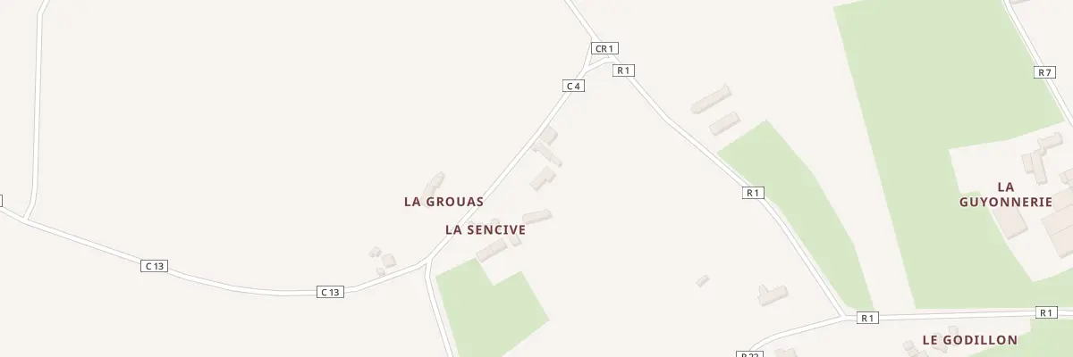 Plan du 5083 La Touche à Courgains