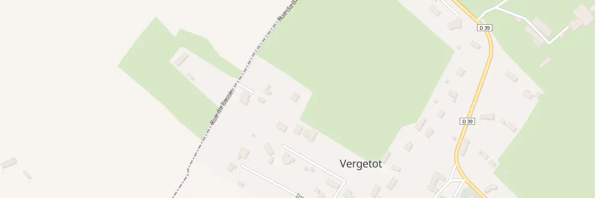 Plan du 1 Imp du Bassin à Vergetot
