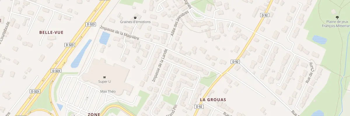 Plan du 41 Rue du Grand Pin à Changé