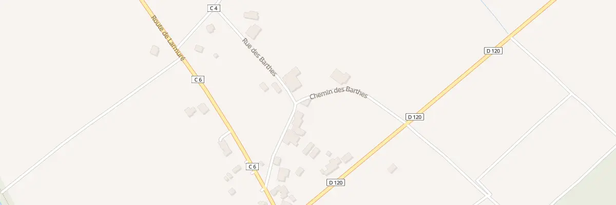 Plan du 56 Labarthe à Villeton