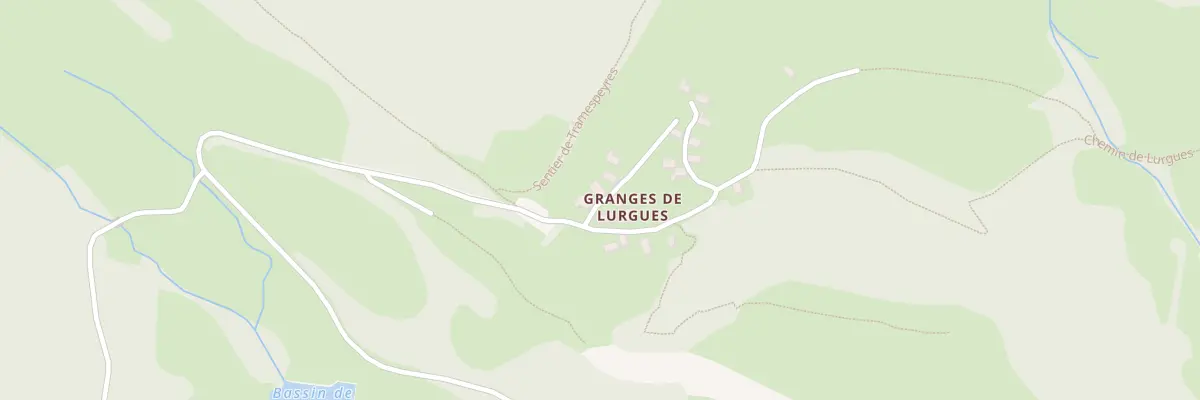 Plan du 5058 Lurgue à Aulon