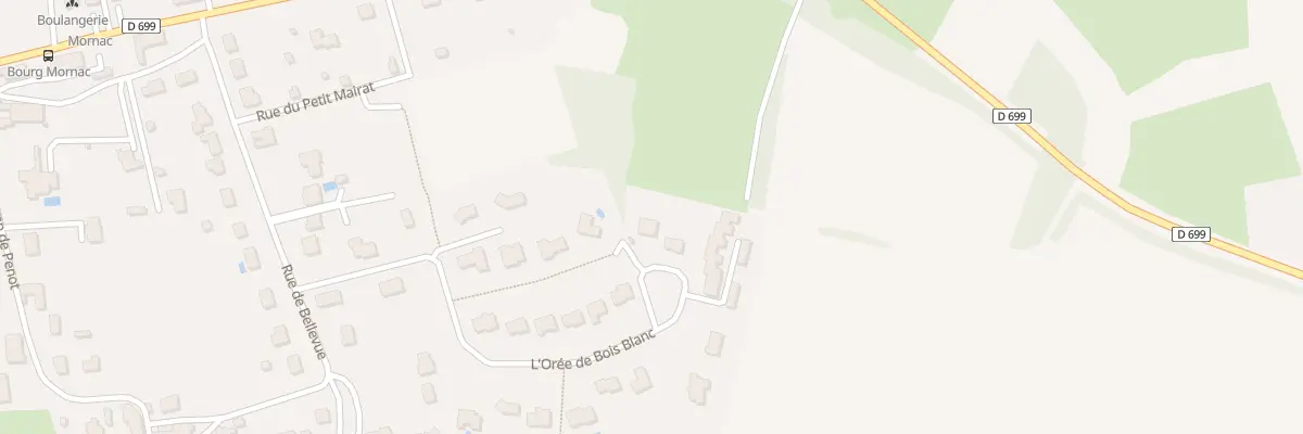 Plan du 54 Lot l’Orée de Bois Blanc à Mornac