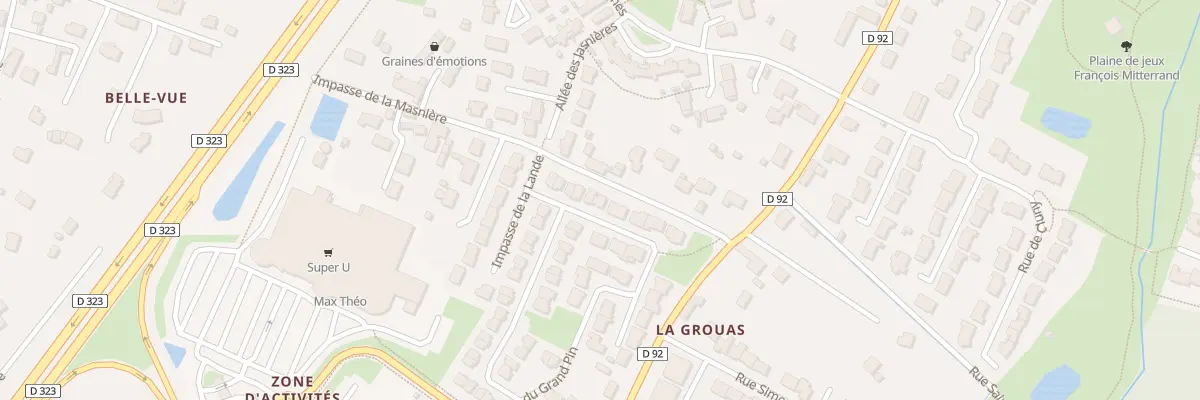 Plan du 47 Rue du Grand Pin à Changé