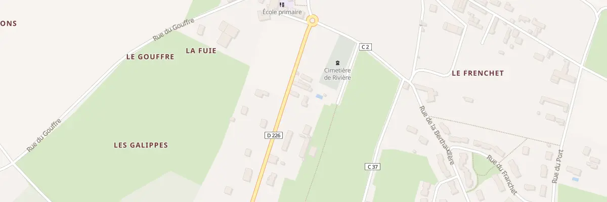Plan du 21 Rue des Lavandières à Rivière