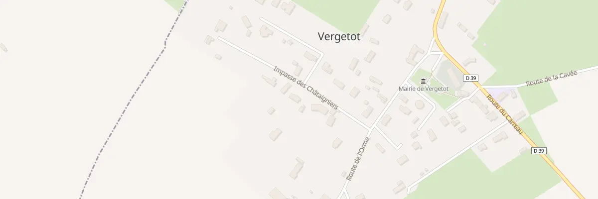 Plan du 5B Imp des Châtaigniers à Vergetot