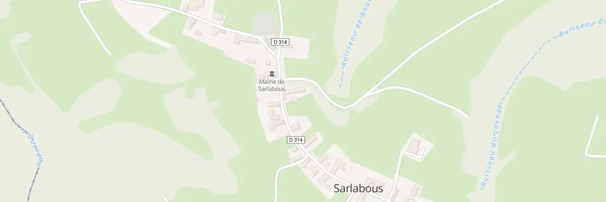 Plan du 5038 Village Est à Sarlabous