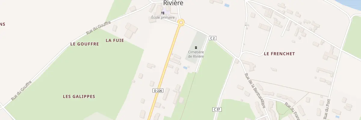 Plan du 17 Rue des Lavandières à Rivière