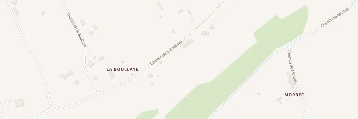 Plan du 700 Che de la Boullaye à Fauguernon