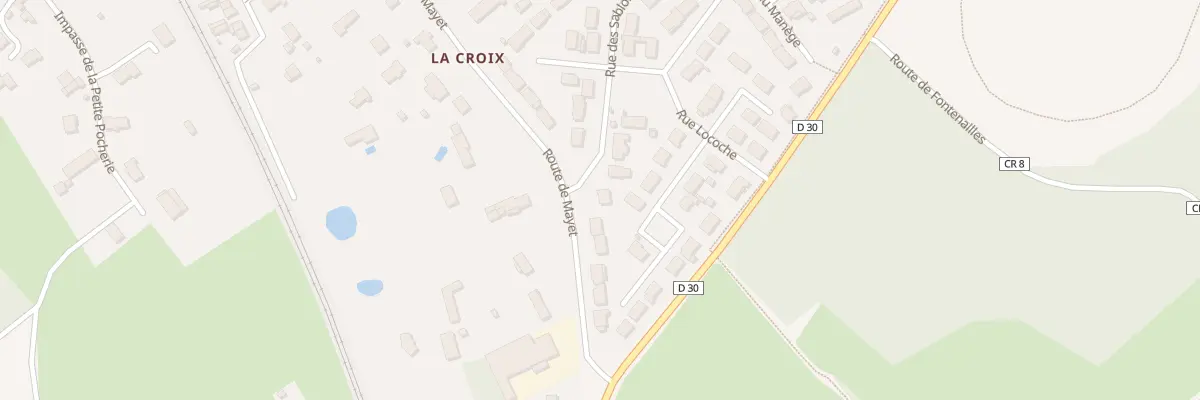Plan du 2 Rue des Sablons à Écommoy