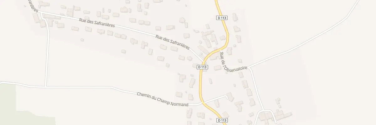 Plan du 542 Rue des Safranieres à Brie