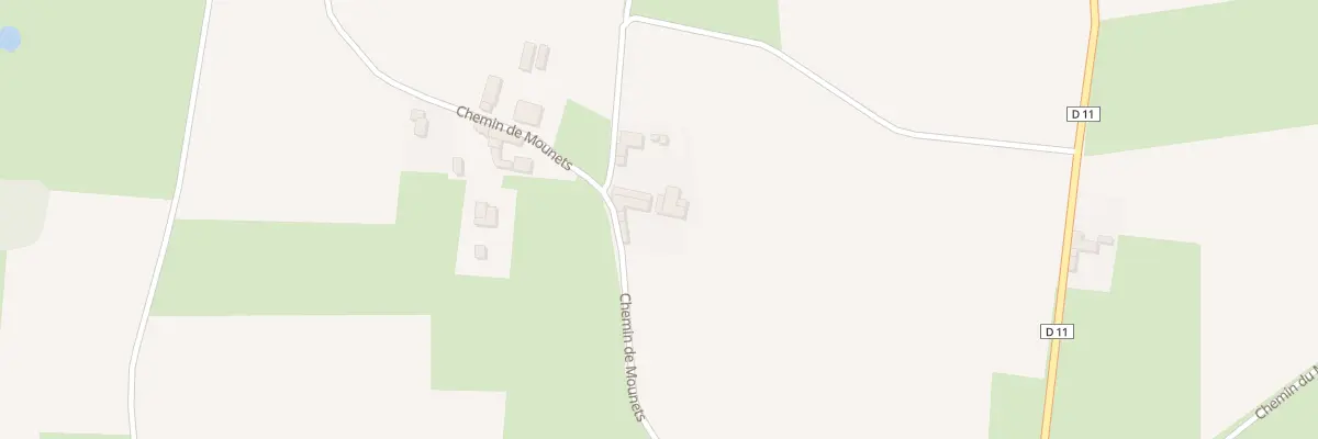 Plan du 4 Che des Mounets à Estampures