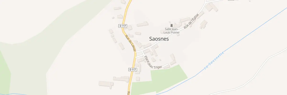 Plan du 2A Rue de L Eglise à Saosnes