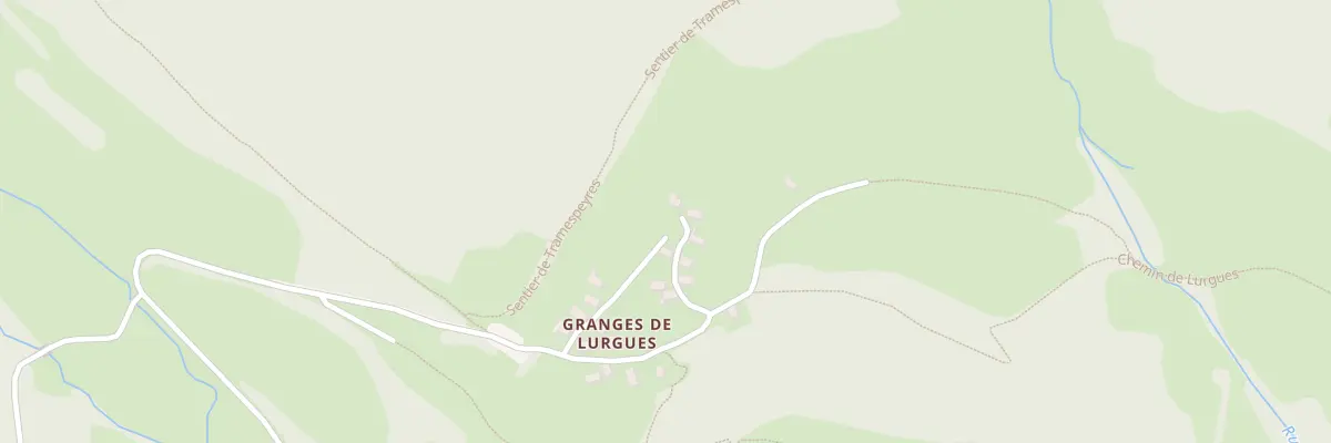 Plan du 5005 Lurgue à Aulon