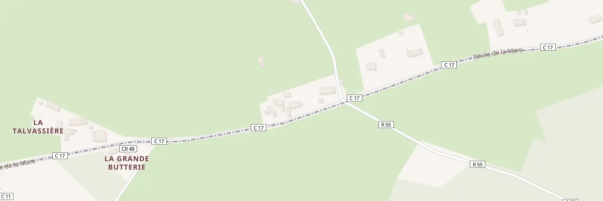 Plan du 14 Rte de la Mare à Teloché