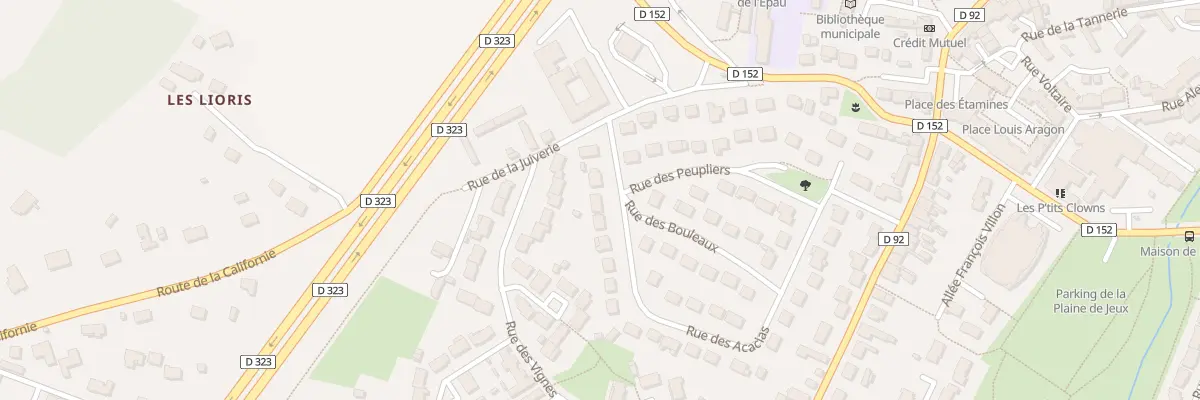 Plan du 37 Rue des Acacias à Changé