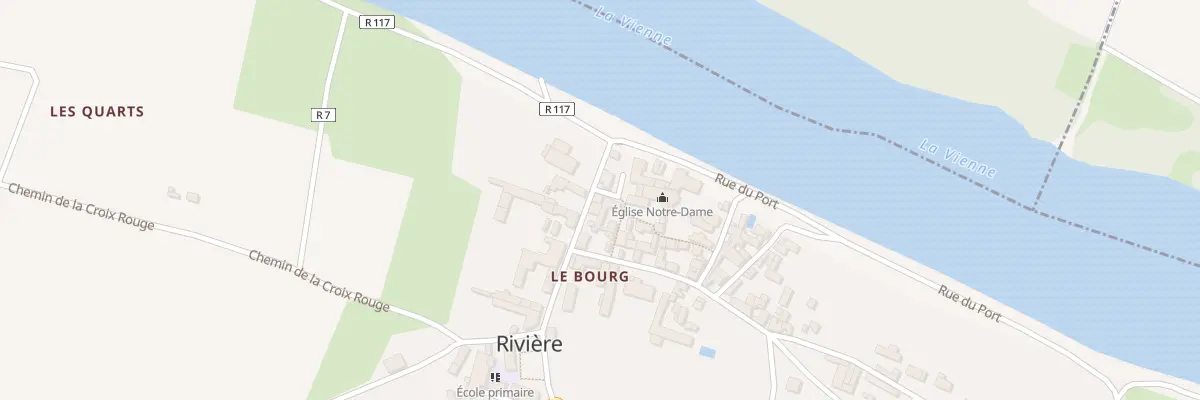 Plan du 1 Rue des Lavandières à Rivière