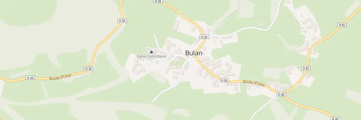 Plan du 5017 Le Village à Bulan