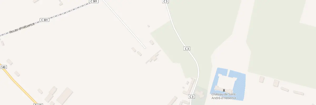 Plan du 177 Rte d’Hébertot à Saint-André-d’Hébertot