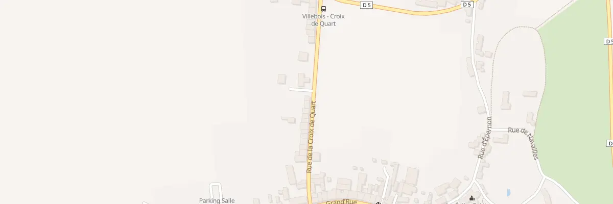 Plan du 25 Rue de la Croix de Quart à Villebois-Lavalette