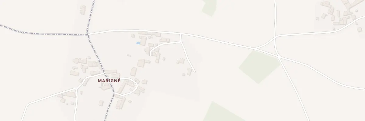 Plan du 22 Marigné à Savigné
