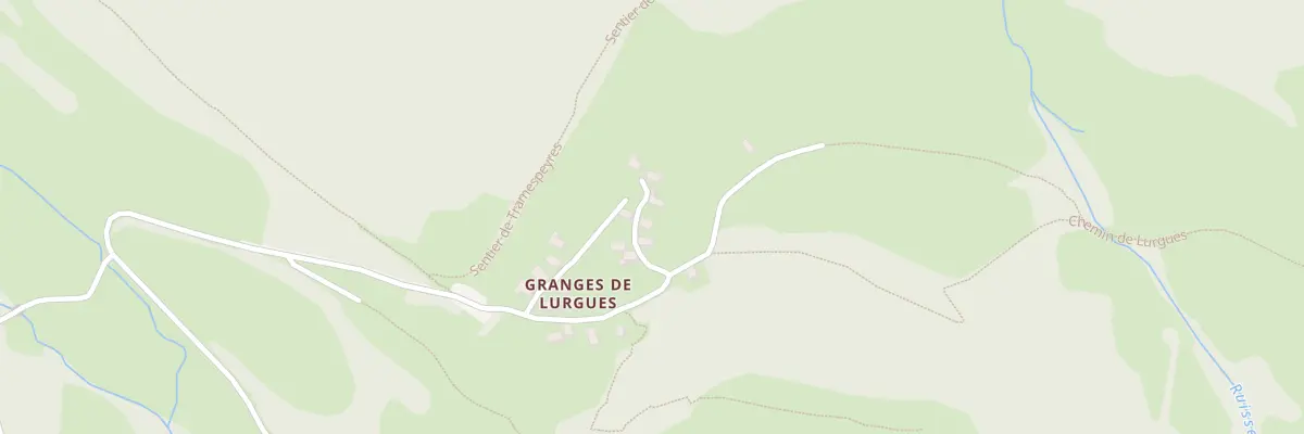Plan du 5069 Lurgue à Aulon