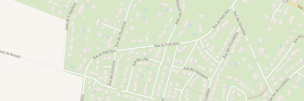 Plan du 2 Rue des Lilas à Vouneuil-sous-Biard