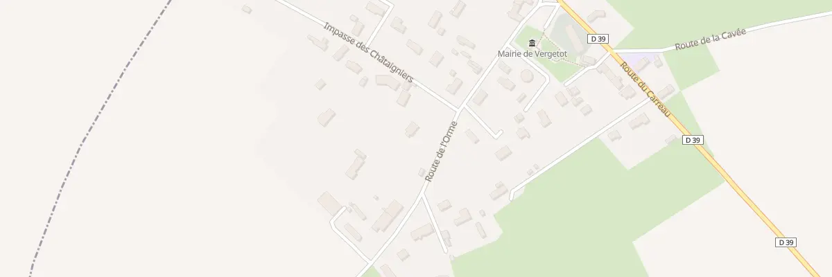 Plan du 16 Rte de l’Orme à Vergetot