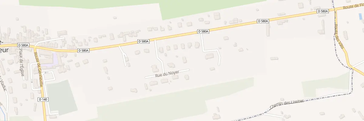 Plan du 5863 Rte de Rouen à La Rivière-Saint-Sauveur