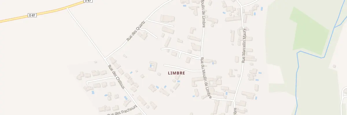 Plan du 39B Rue du Moulin de Limbre à Migné-Auxances