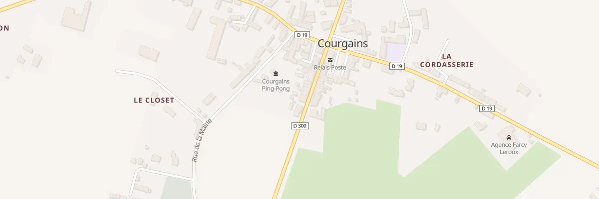 Plan du 18 Rue du Mans à Courgains