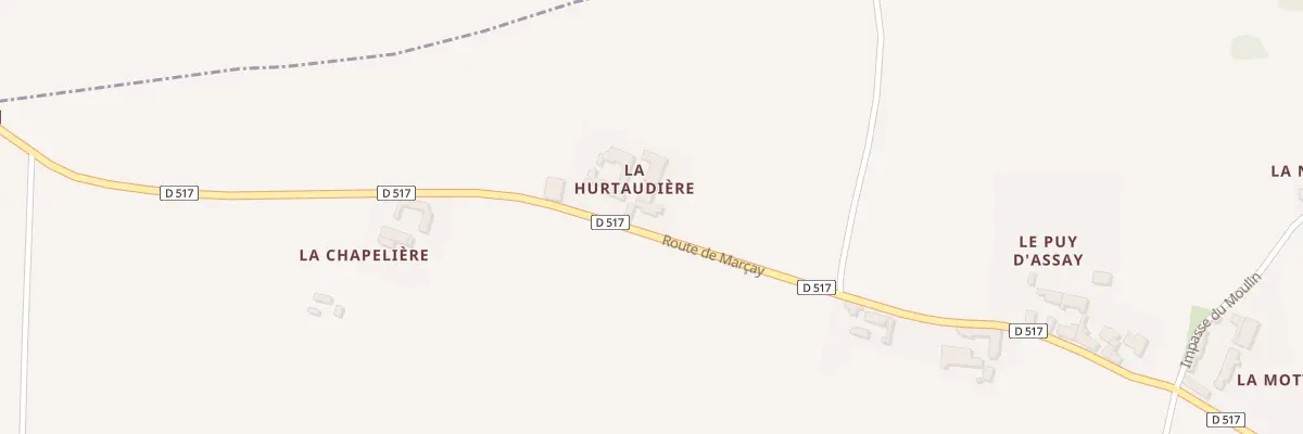 Plan du 27 La Hurtaudiere à Assay